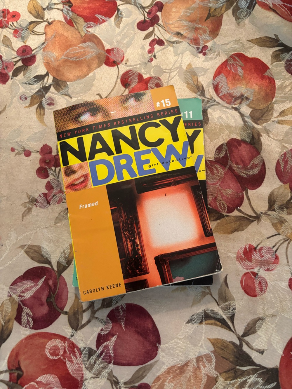 Nancy Drew Paperback Book - Yellow/Orange Cover
